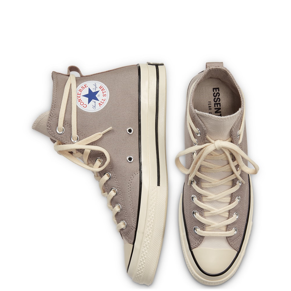 Converse Chuck 70 Hi with Fear of God ESSENTIALS Vibes Grailify